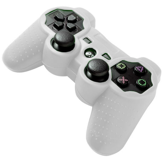 Husă de protecție pentru controller pentru Controller PS3 Alb
