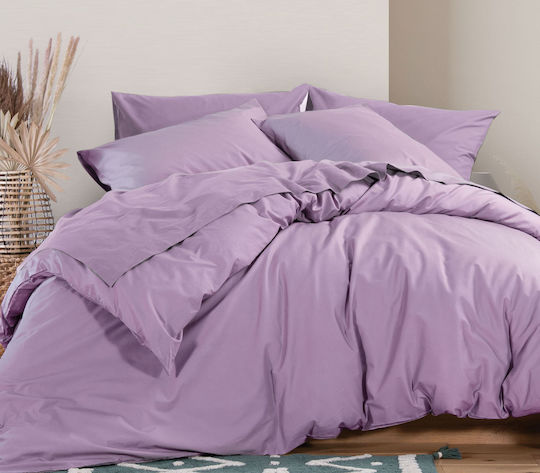 Nef-Nef Homeware Υπέρδιπλη 230x240cm Basic 1159 Lavender Nef-Nef Homeware Υπέρδιπλη 230x240cm Basic 1159 Lavender