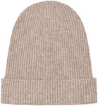 Only Zenna Beanie Beanie with Rib Knit in Beige...
