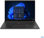 Lenovo ThinkPad T14s Gen 3 (Intel) 14" (i5-1240P/16GB/512GB SSD/W11 Pro) Thunder Black (GR Keyboard)