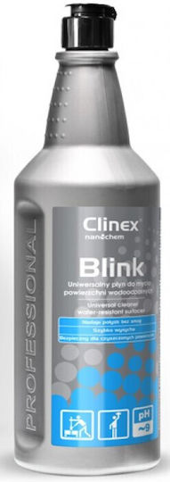 Clinex Blink Καθαριστικό Υγρό Γενικής Χρήσης Μαρμάρων, Πλακιδίων και άλλων Αδιάβροχων Επιφανειών 1lt