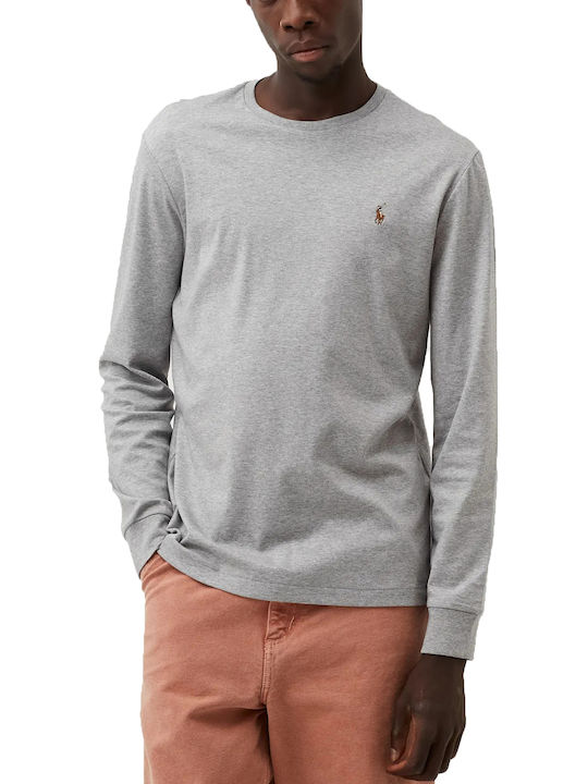 Men's Long Sleeve Blouse Gray