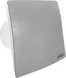 Vito Venti 8005170 Wandmontage Lüfter für das Badezimmer 100mm Silber Vito Venti 8005170 Wandmontage Lüfter für das Badezimmer 100mm Silber