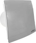 Venti 8005170 Wall-mounted Ventilator Bathroom 100mm Silver
