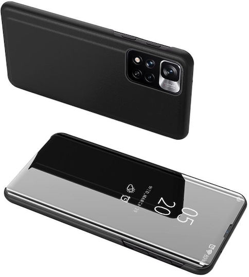 Hurtel Clear View Buchen Sie Kunststoff Schwarz (Realme 9 / 9 Pro+)