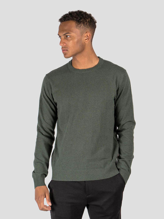 Marcus Herren Langarm-Pullover Khaki