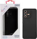 Volte-Tel Carbon Задна корица Силикон Черен (Vivo V23 5G)