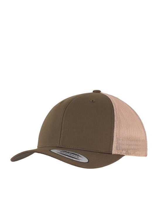 Cap | Retro Trucker 2-Tone | 6606T Moss/Khaki