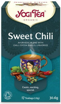 Ola Bio Organic Product Black Tea Sweet Chili 17 Bags 30.6gr