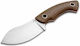 Boker Nessimi Pro Knife Brown in Leather Sheath