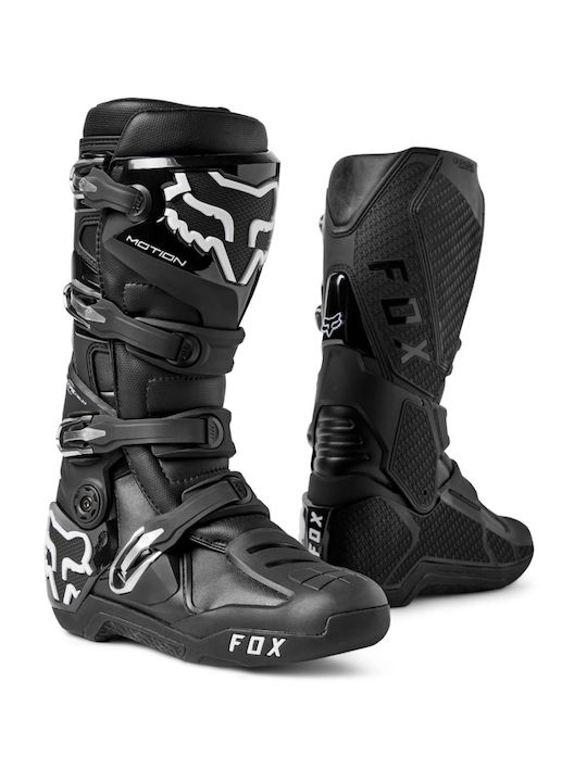 Fox Motion Ανδρικές Μπότες Motocross Μαύρες