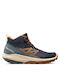 Salomon Outpulse Herren Wanderstiefel Wasserdicht mit Gore-Tex Membran Ebony / Bleached Sand / Vibrant Orange