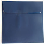 Φάκελος Αλληλογραφίας με Αυτοκόλλητο 1τμχ 17x17εκ. σε Μπλε Χρώμα Φάκελλα 17x17 Ακουαρέλλα 636014