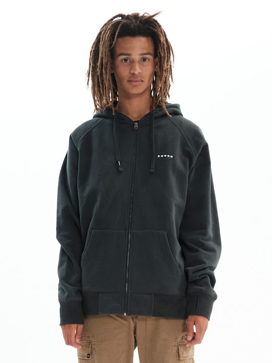Sweatshirt with Hood Forest Green