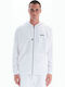 White Hooded Cardigan