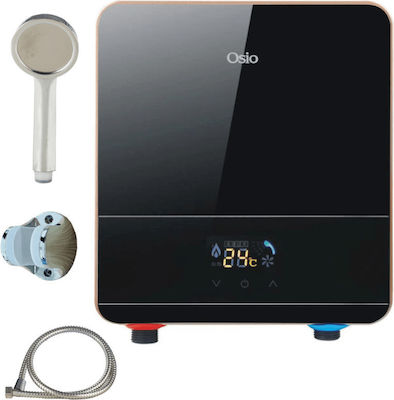 Osio Wall Mounted Electric Single-Phase Instant Water Heater for Bathroom 5.5kW