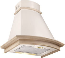 Proff Airmax SD61 BW Καμινάδα 90cm Μπεζ