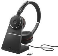 Jabra Evolve 75 SE Kabellose Auf dem Ohr Multimedia-Kopfhörer mit Mikrofon und Bluetooth-Konnektivität