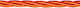 VK Lighting Fabric Cable 3x0.75mm² in Orange Co...