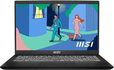 MSI Modern 15 B12M 15.6" FHD (Kern i5-1235U/16GB/512GB SSD/W11 Pro) (GR Tastatur)