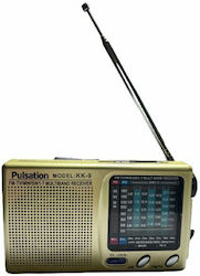 KK-9 Mini Radio Battery Gold