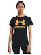 Under Armour Women's Athletic T-shirt Black