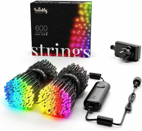 600 Λαμπάκια LED 48μ. RGB σε Σειρά