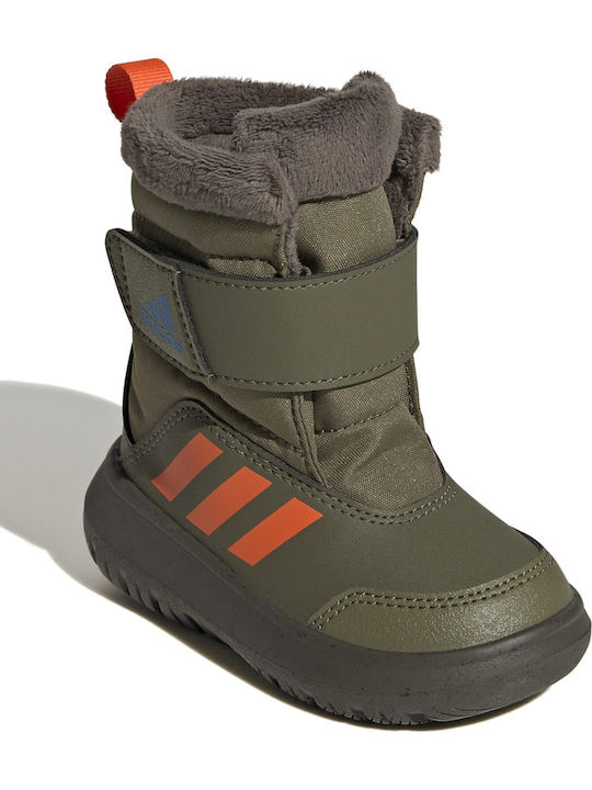 adidas Winterplay Παιδικά Μποτάκια Χιονιού με Σ...