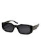 Urban Classics Santa Rosa Unisex Sunglasses with Plastic Frame Black TB5202-00007