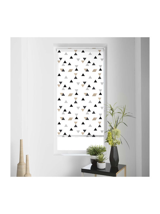 Roller Blinds L-C Cuivre Partial Blackout White W60xH180cm 1950133