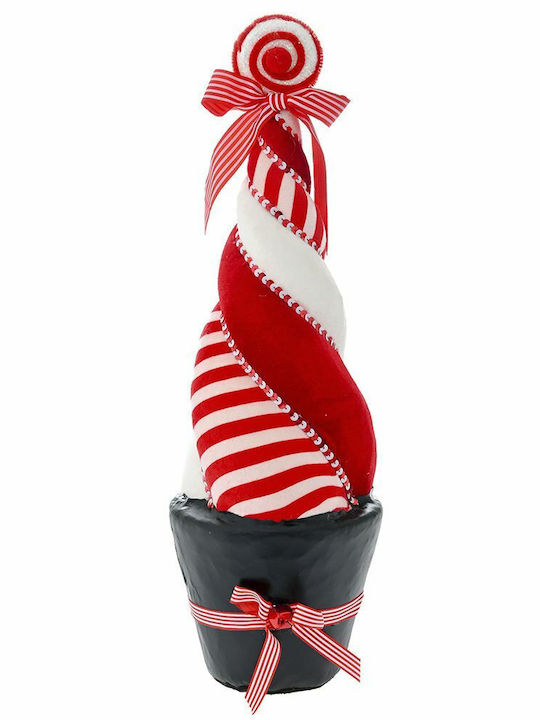 Christmas Decorative Tree 51cm Red Candy