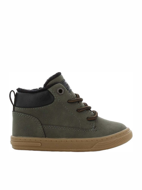 SX Kinderstiefeletten mit Schnürsenkeln Khaki