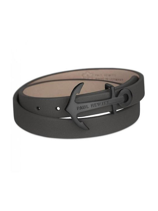 Paul Hewitt Armband mit Design Verankerung aus Leder