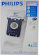Philips Sac Aspirator 4buc Compatibil cu Aspirator Philips