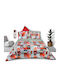 SB Home Duvet Single 160x240cm Haley Red 720 GSMGsm 10.5 togs Togs