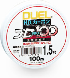 Duel H.D. Carbon Pro 100S Angelschnüre Fluorocarbon 100m / 0,47mm