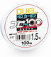 Duel H.D. Carbon Pro 100S Angelschnur Fluorocarbon 100m / 0.47mm