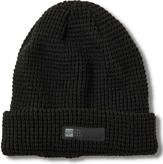 Zenther Beanie Ανδρικός Σκούφος Πλεκτός σε Μαύρο χρώμα