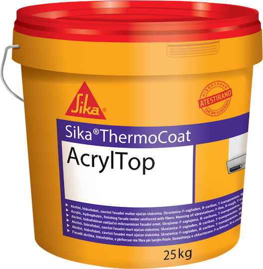 Sika ThermoCoat®-500 Acryl Top Medium Αδιαβροχοποιητικό 668367 25kg