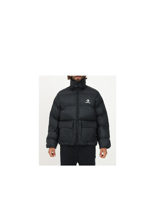 Converse Men's Winter Puffer Jacket Black