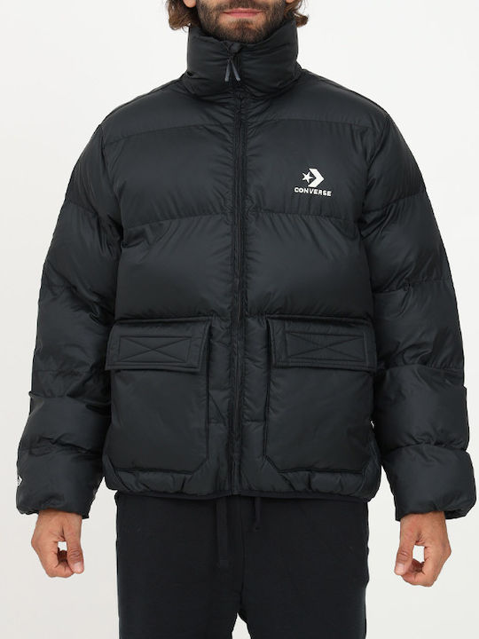 Converse Μπουφάν Puffer Μαύρο
