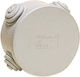 Marlanvil Surface Mounted Electrical Box Branching IP44 in Gray Color