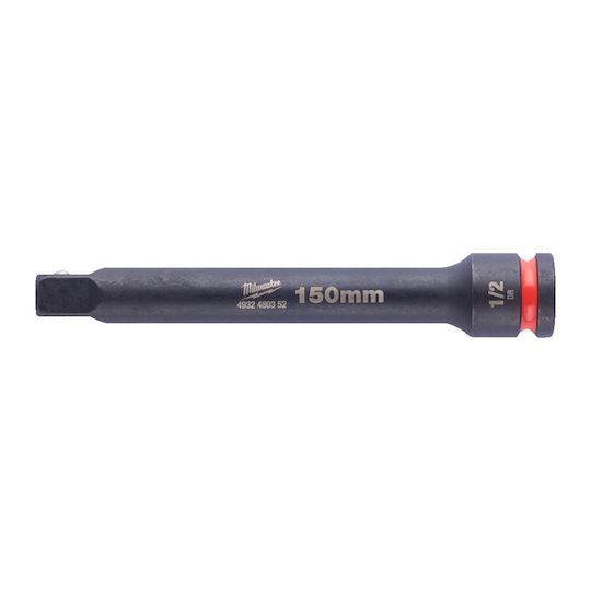 Milwaukee Προέκταση Καστάνιας Shockwave με Καρέ 1/2" και Μήκος 150mm