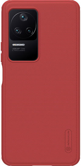 Nillkin Super Frosted Pro Back Cover Plastic Roșu (Poco F4 5G)