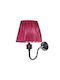 DITS Lighting Klassisch Leuchte Wand mit Fassung G9 Lila 20cm
