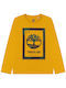 Timberland Kids Blouse Long Sleeve Yellow