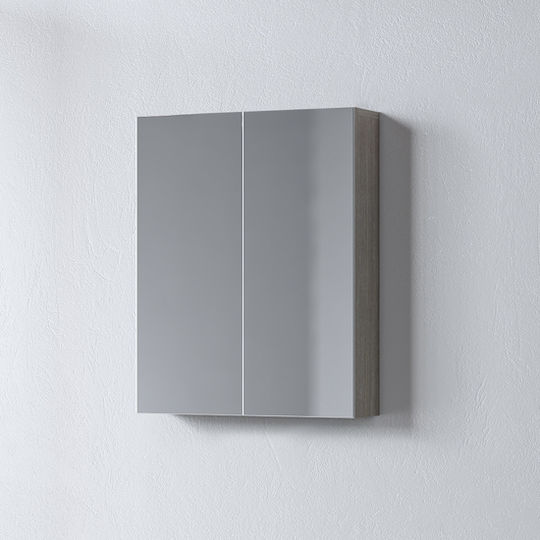Martin Siena New 55 Правоъгълена Банско Огледало от ПДЧ с Шкаф 52x65см Harmony