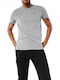 Hollister Herren T-Shirt Kurzarm Gray