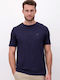 T-shirt Navy Μπλε