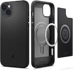 Spigen Mag Armor Back Cover Σιλικόνης Ανθεκτική Matte Black (iPhone 14 Plus)